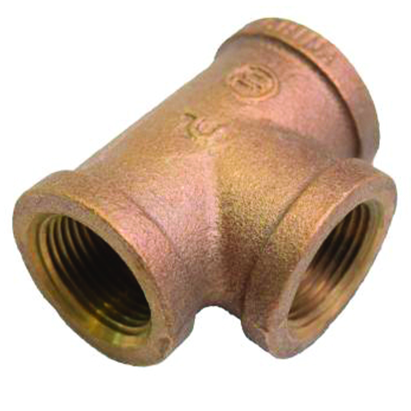 3/4" NPT Tee BRONZE  (44254LF)