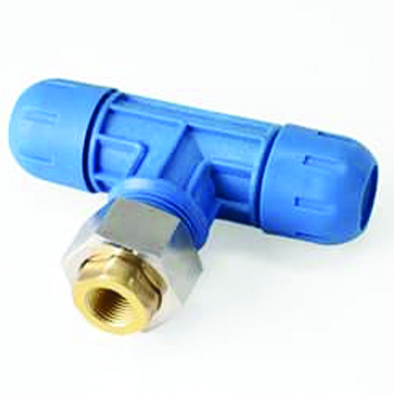 1"  REDUCING TEE X 1/2" FEMALE NPT  FASTPIPE