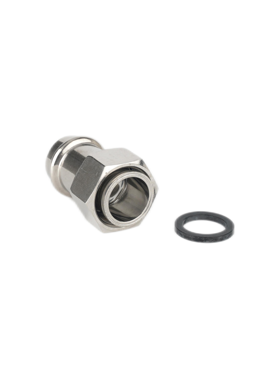 1-1/2" COMPRESSED PIPE X 1-1/2" NPT FEMALE SWIVEL
