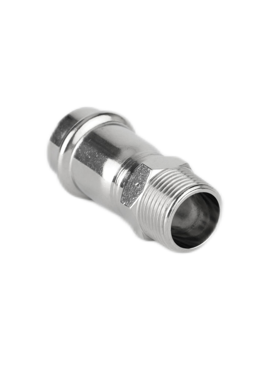 2" COMPRESSED PIPE X 1-1/2" NPT MALE THREADED NIPPLE