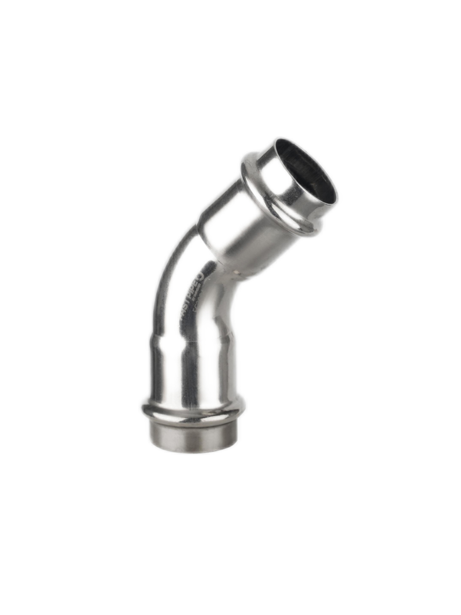 3" 45 DEGREE ELBOW COMPRESSED PIPE