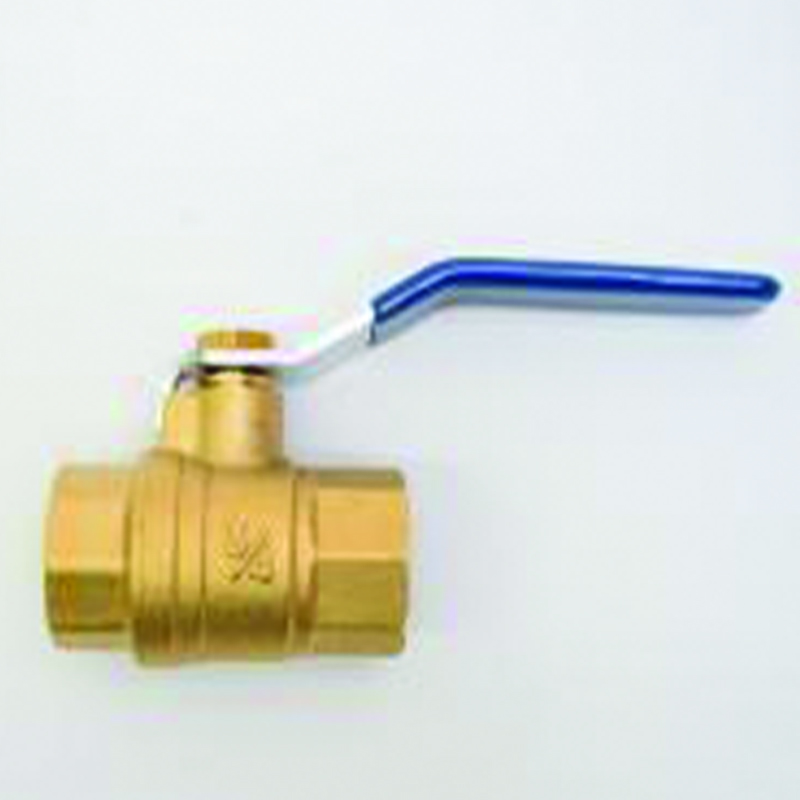 3/4" NPT BALL VALVE, BRASS, FEMALE X FEMALE