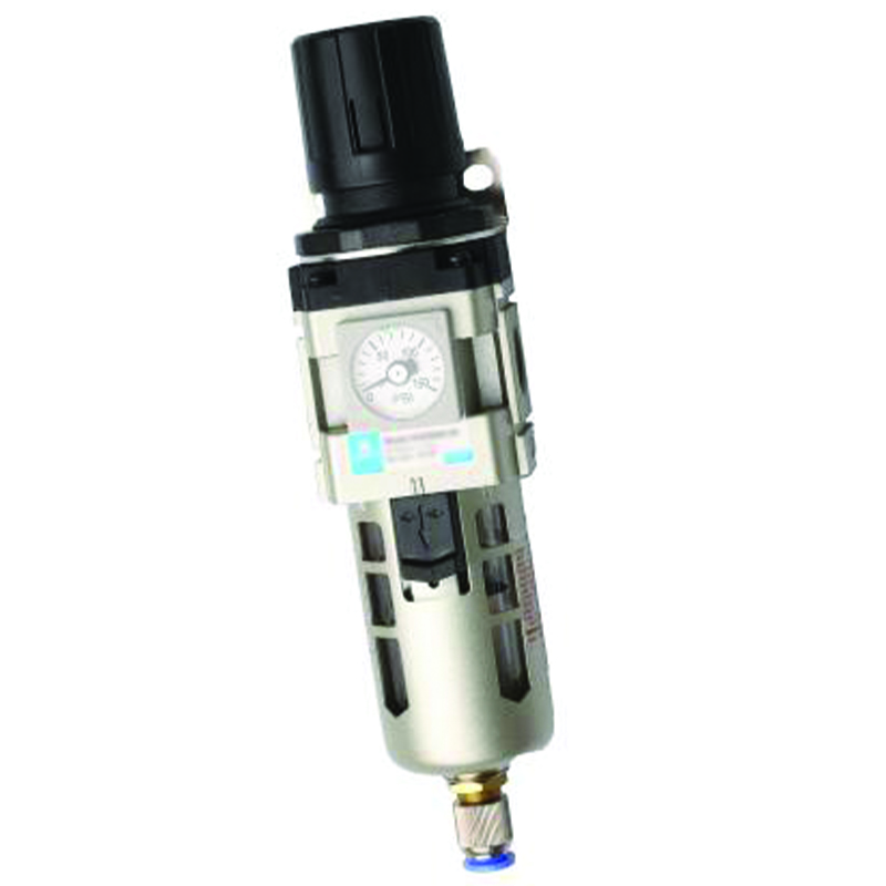 1" FILTER REGULATOR UNIT WITH GAUGE, 1"  NPT PORTS