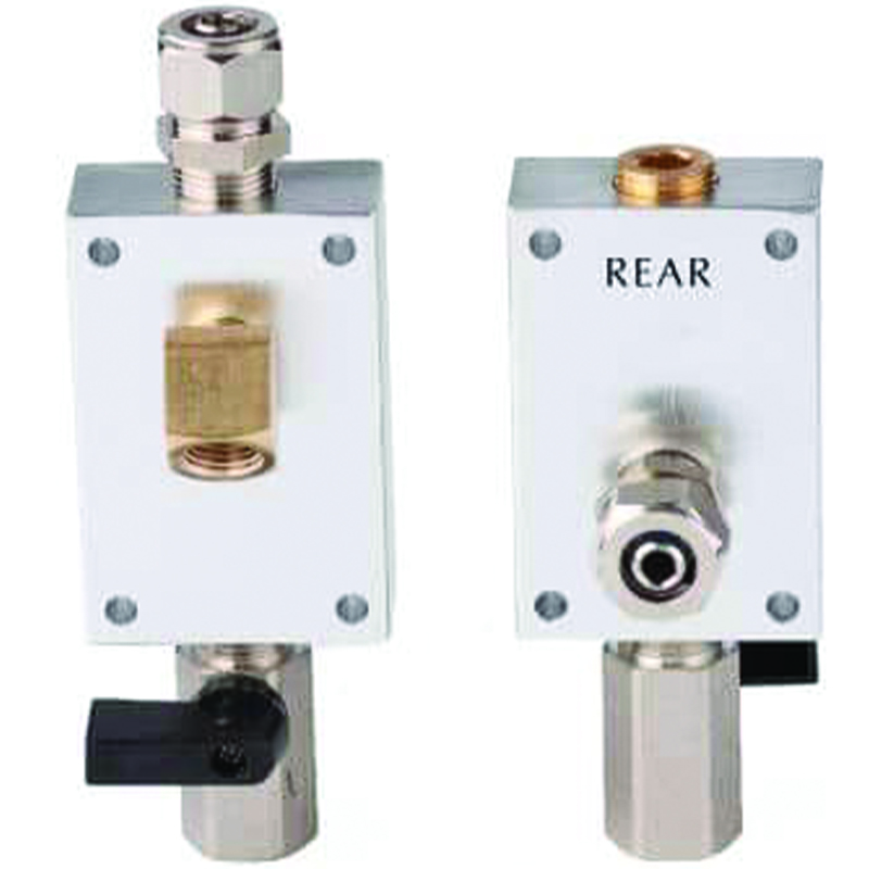 1/2" MAXLINE SINGLE PORT OUTLET IN CLAMSHELL 1/4" NPT OUTLET PORT