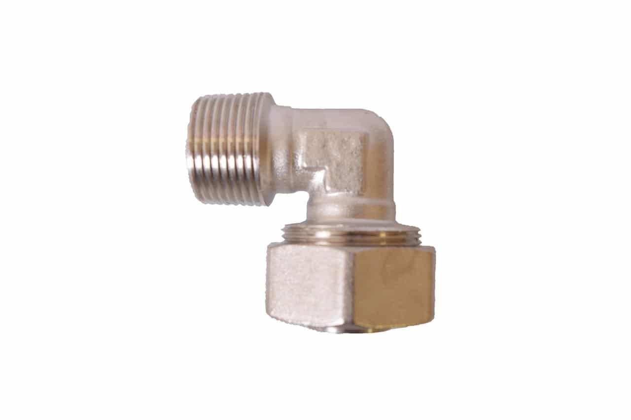3/4" MAXLINE X 1/2" MALE NPT ELBOW FITTING