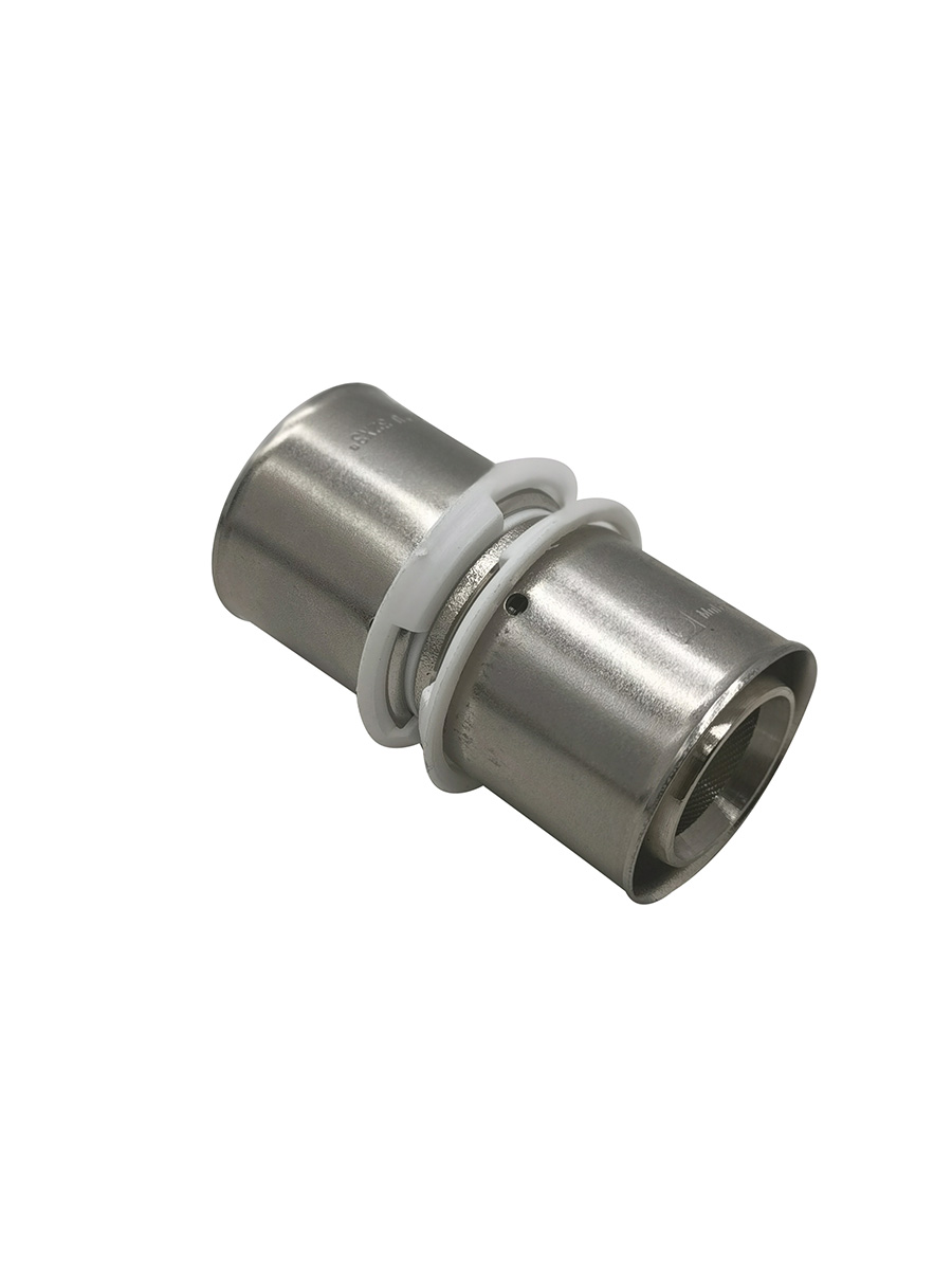 1/2" UNION FITTING COMPRESSED FLEXIBLE TUBING