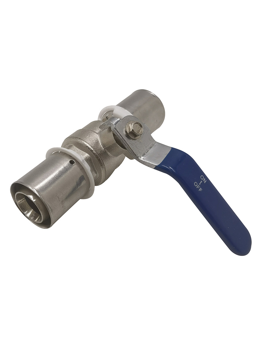 1" INLINE HAND VALVE COMPRESSED FLEXIBLE TUBING